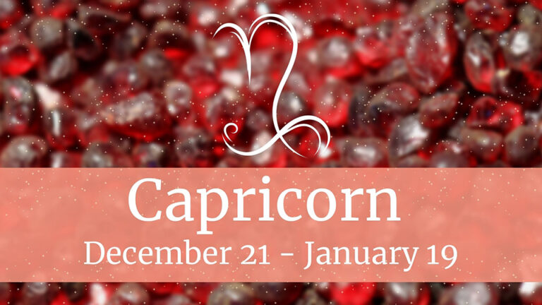 Capricorn Astrology