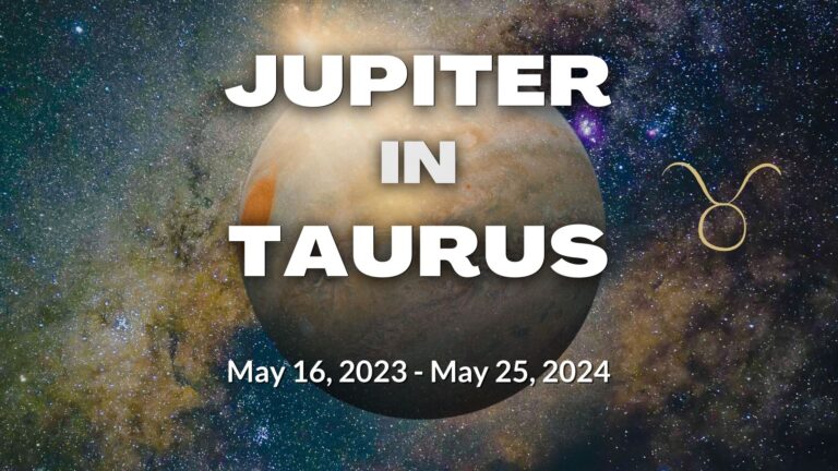 Jupiter in Taurus