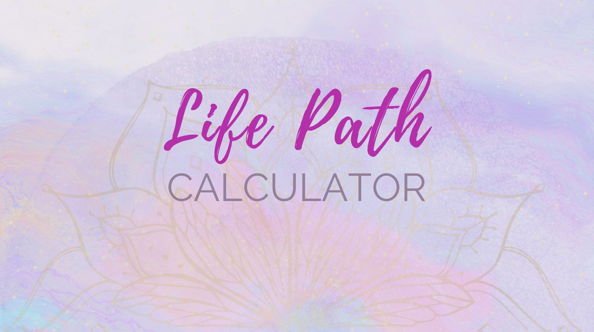 Life Path Calculator