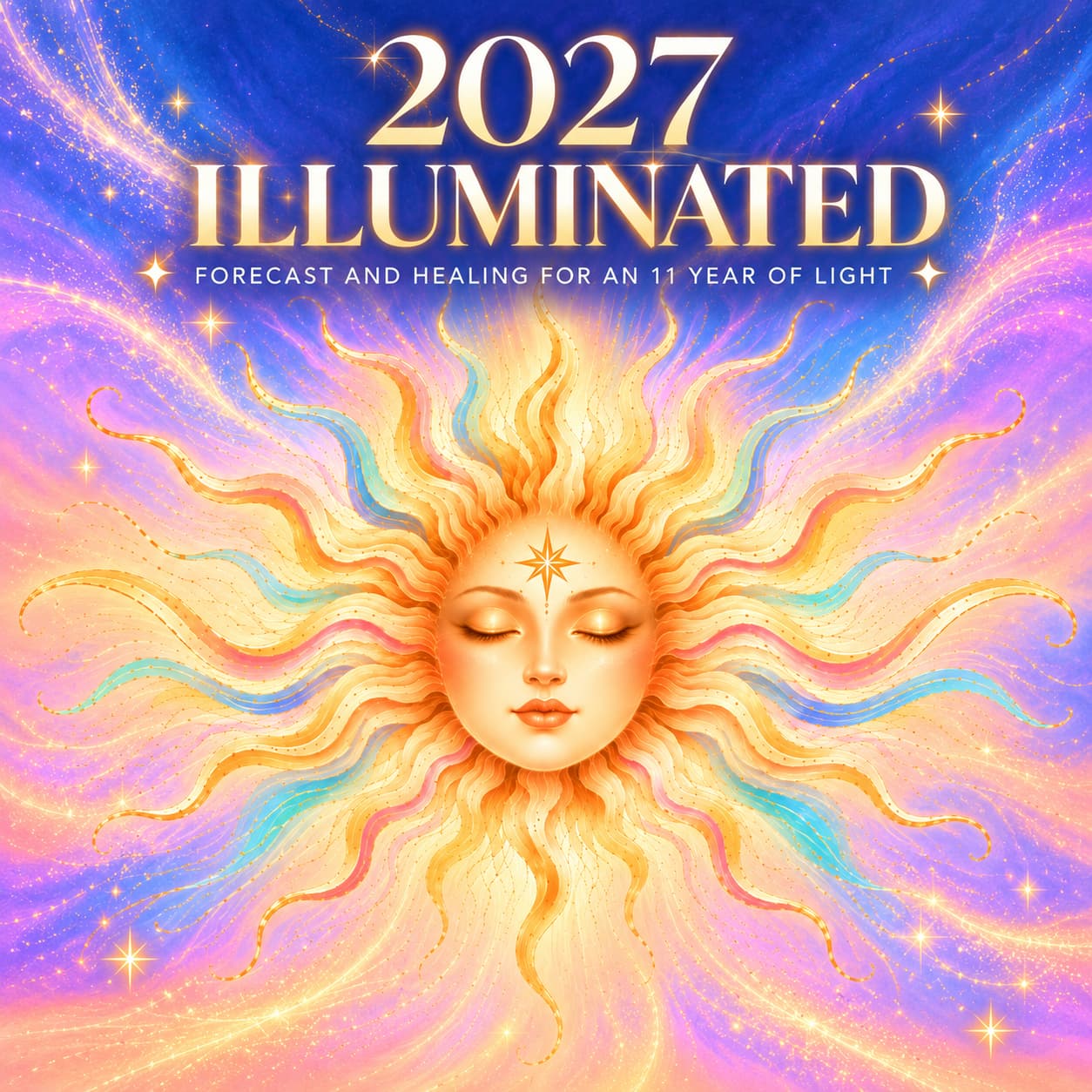 2027 Illuminated Forecast & Healing sun sq
